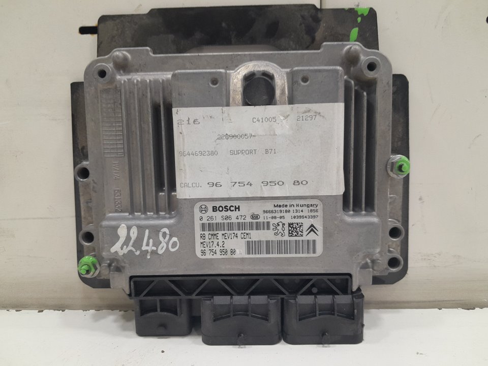 Centralita motor uce citroen c4 lim. collection   