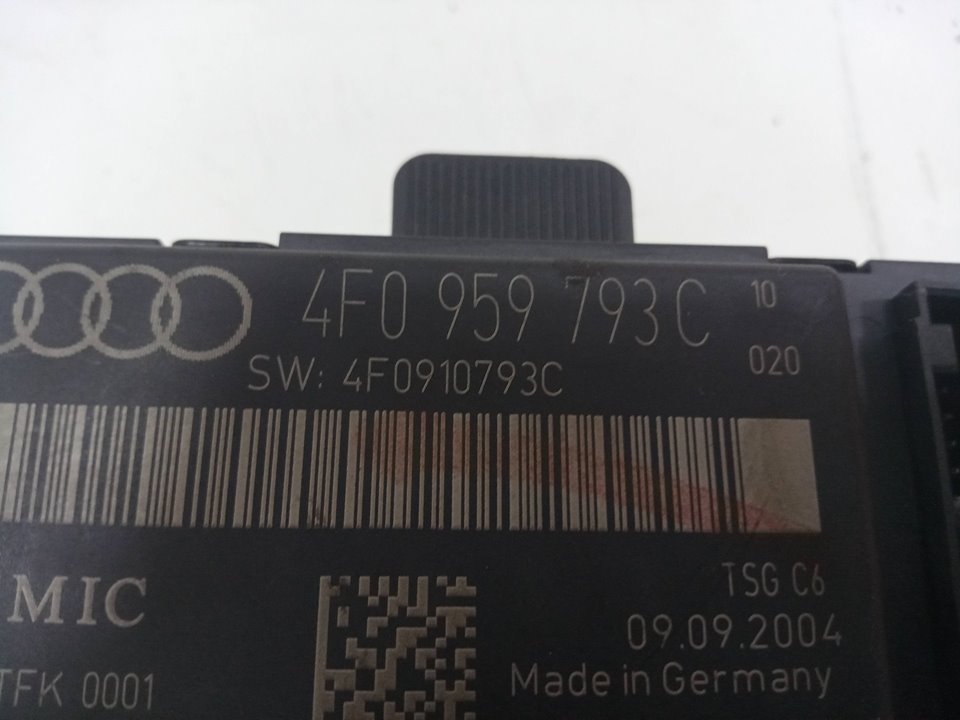 Modulo control puerta delantera izquierda audi a6 3.0 tdi quattro