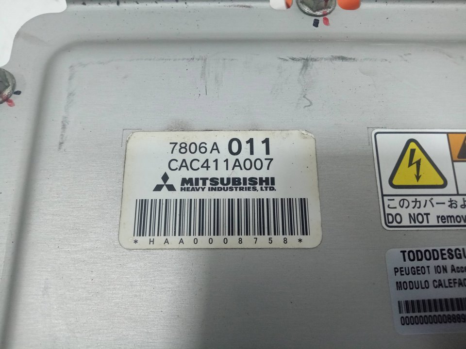 Modulo calefaccion peugeot ion access      05.12