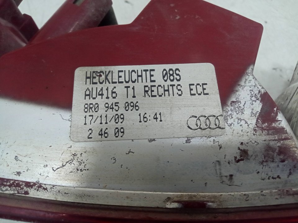 Piloto derecho paragolpes trasero audi q7 4.2 fsi quattro