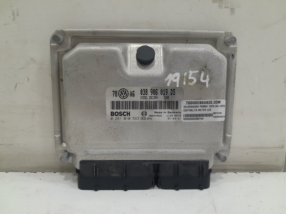 Centralita motor uce volkswagen passat 1.9 tdi