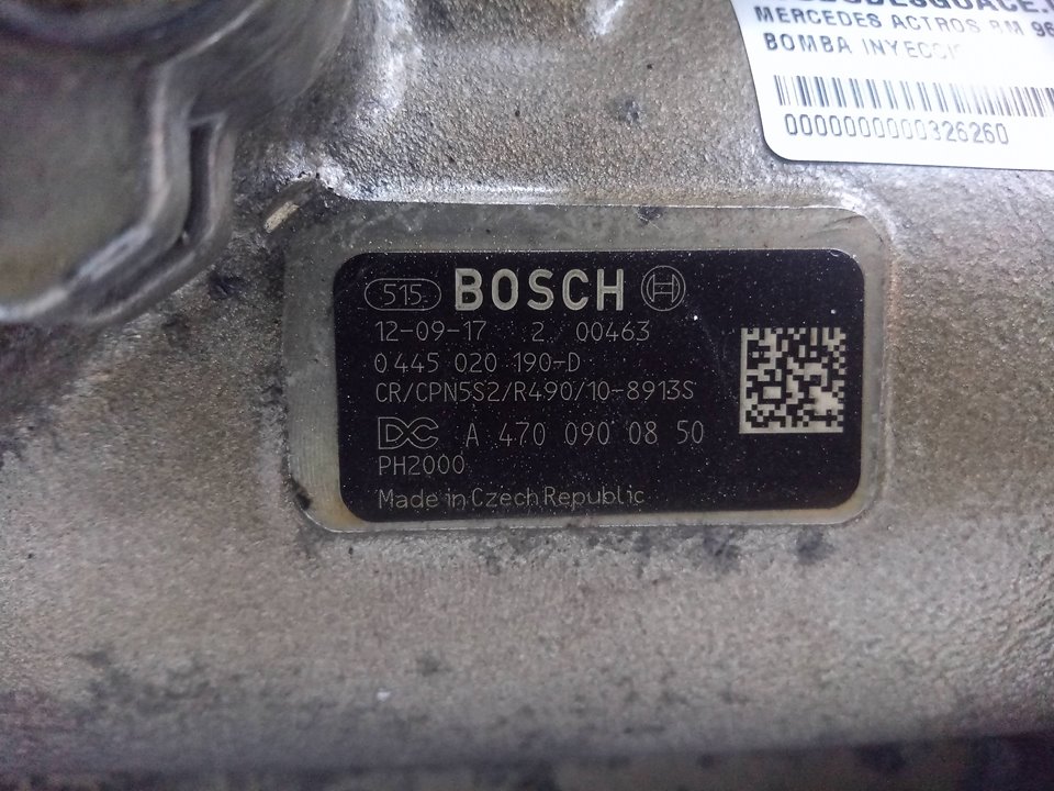 Bomba inyeccion mercedes actros bm 963.403 ach