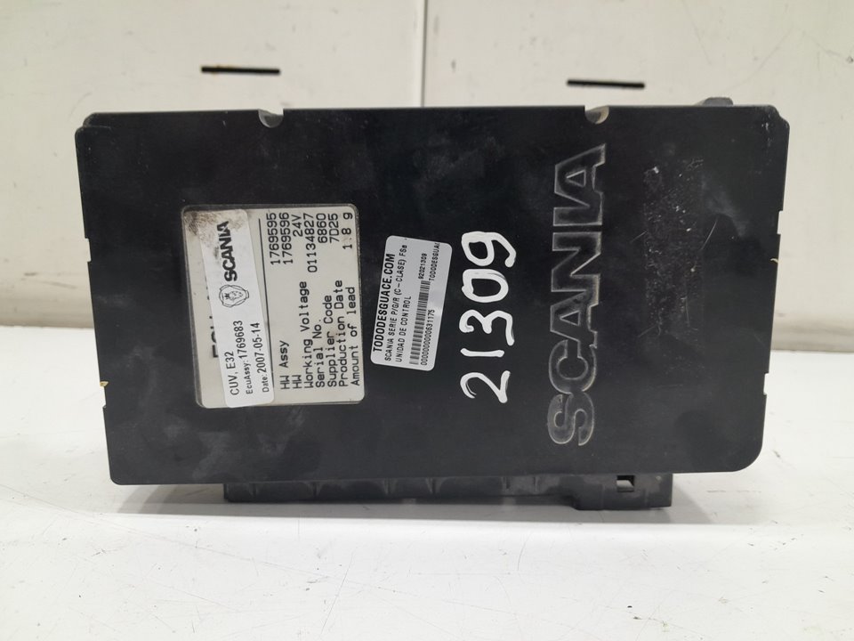 Unidad de control scania serie pgr (cclase) f