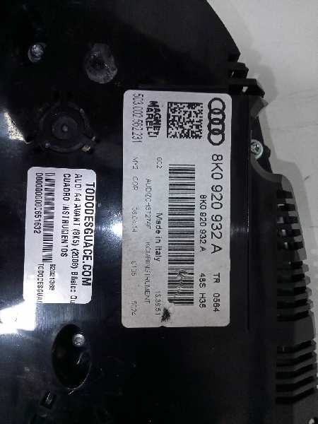 Cuadro instrumentos audi a4 avant 2.0 tdi