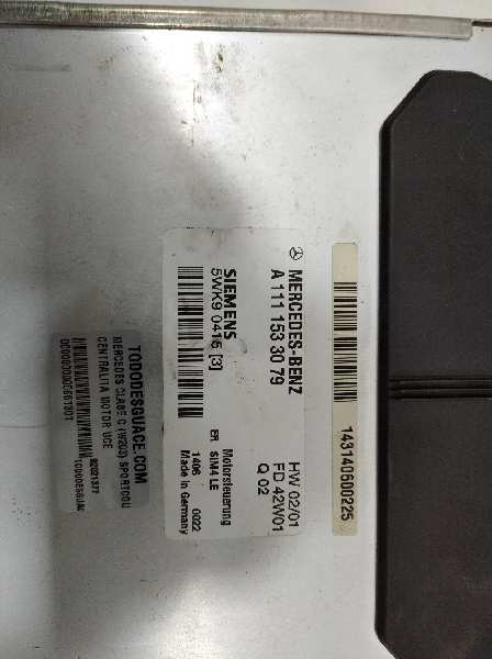 Centralita motor uce c 200 kompressor (203.745)