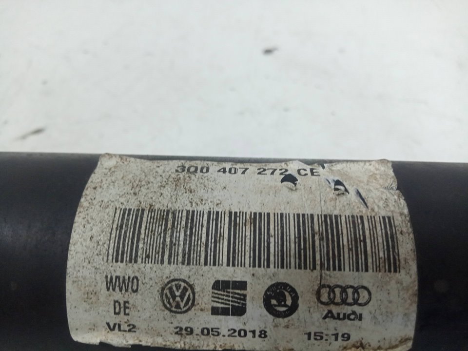 Transmision delantera derecha audi q3 (8ug) attraction     