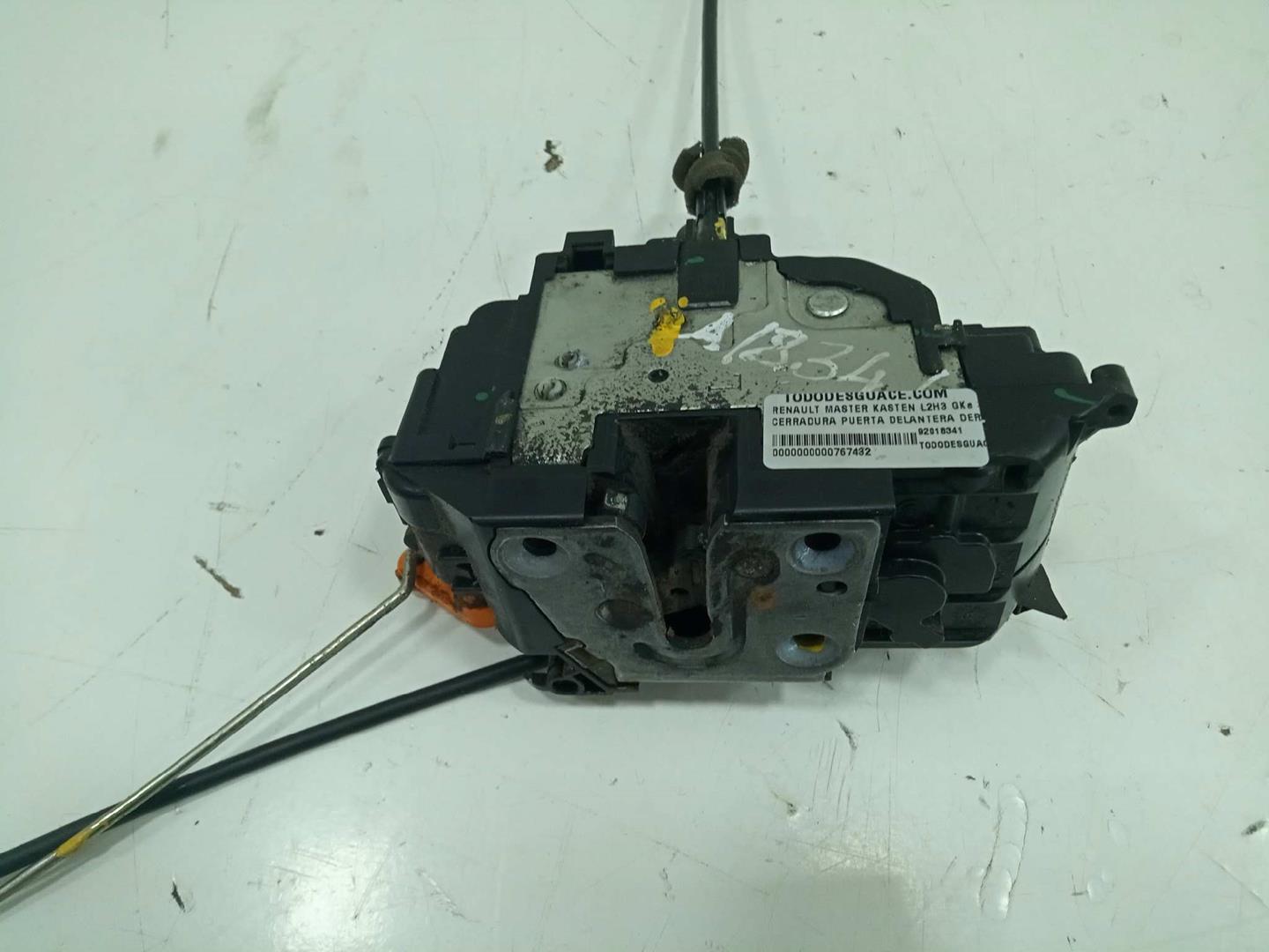 Cerradura puerta delantera derecha renault master kasten l2h3 gka