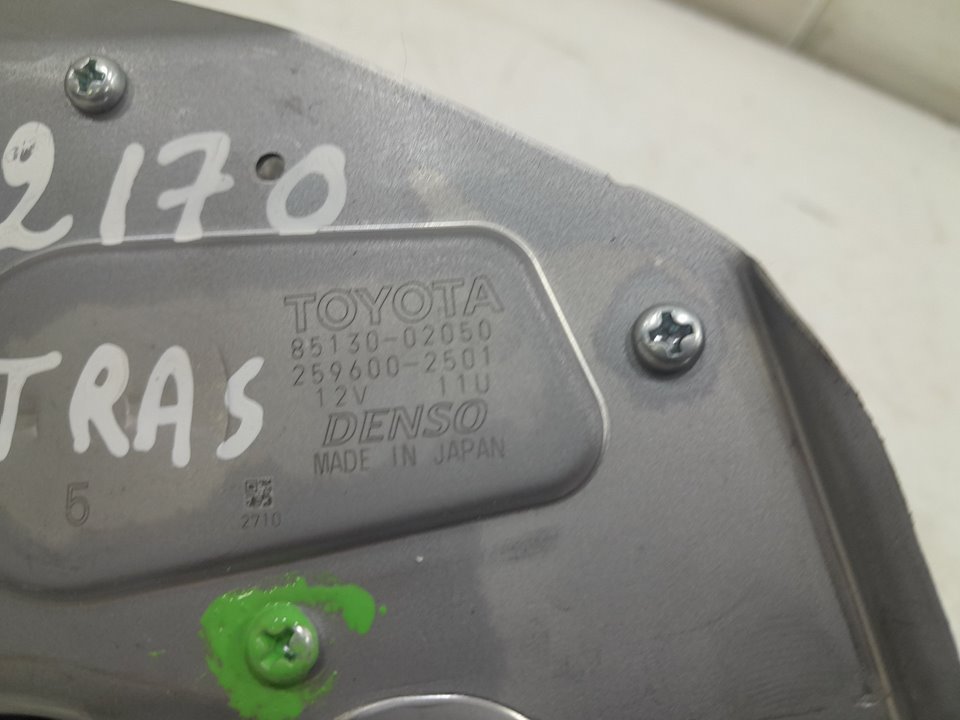 Motor limpia trasero toyota auris 1.8 hybrid (zwe150_)