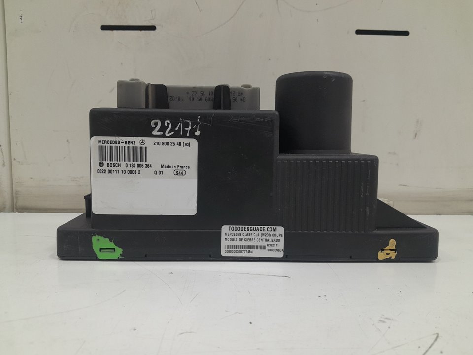 Modulo de cierre centralizado mercedes-benz clk 200 kompressor (208.344)