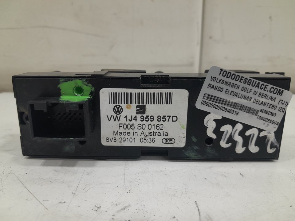 Mando elevalunas delantero izquierdo volkswagen golf iv 