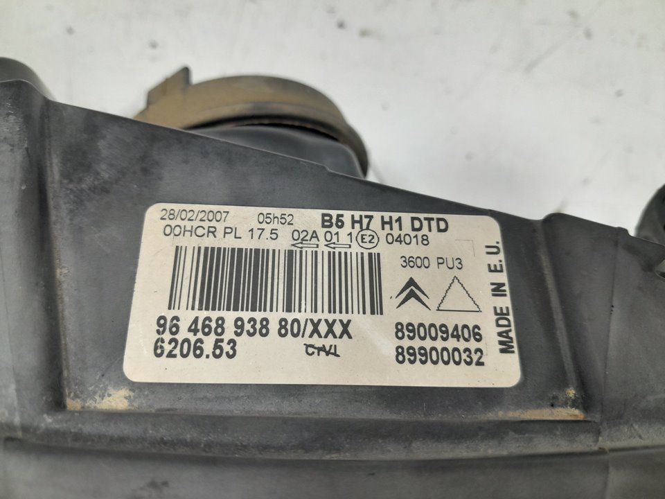 Faro derecho citroen c4 i 