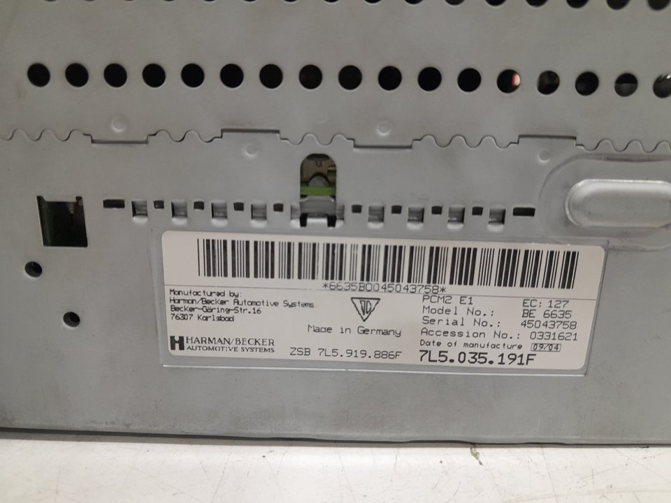 Sistema navegacion gps porsche cayenne s 4.5