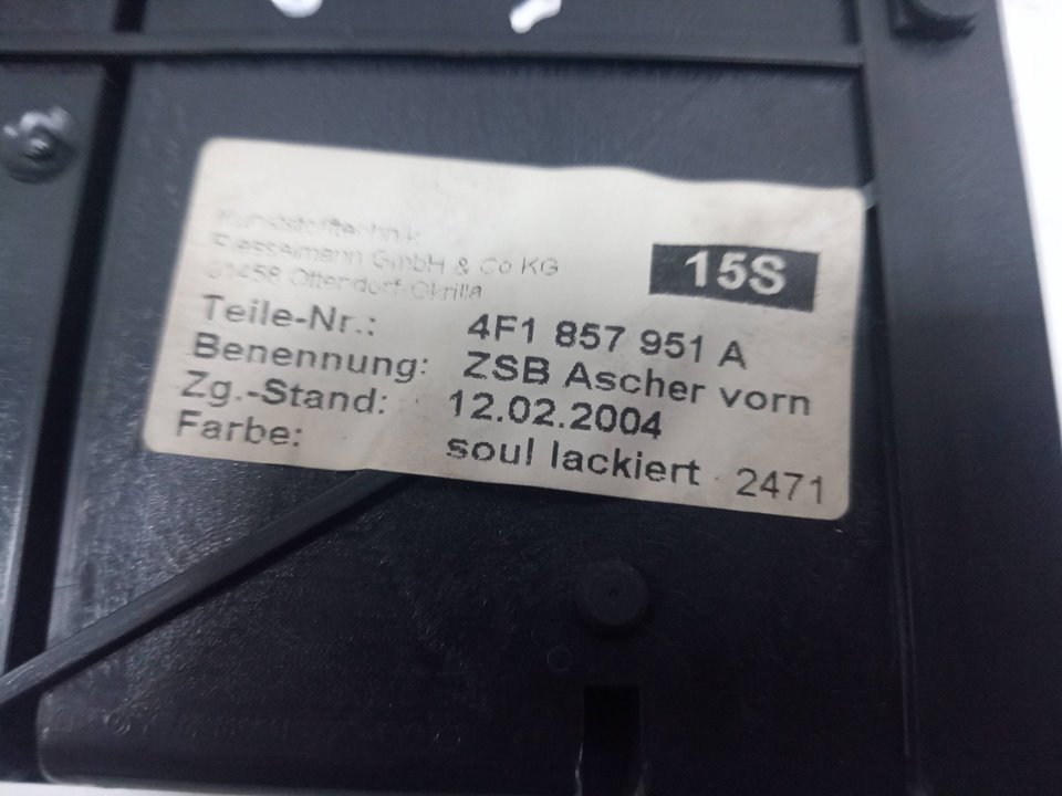 Cenicero audi a6 3.0 tdi quattro