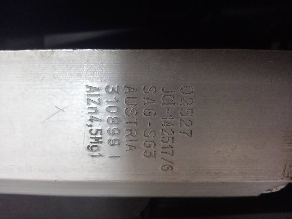 Airbag lateral trasero derecho 