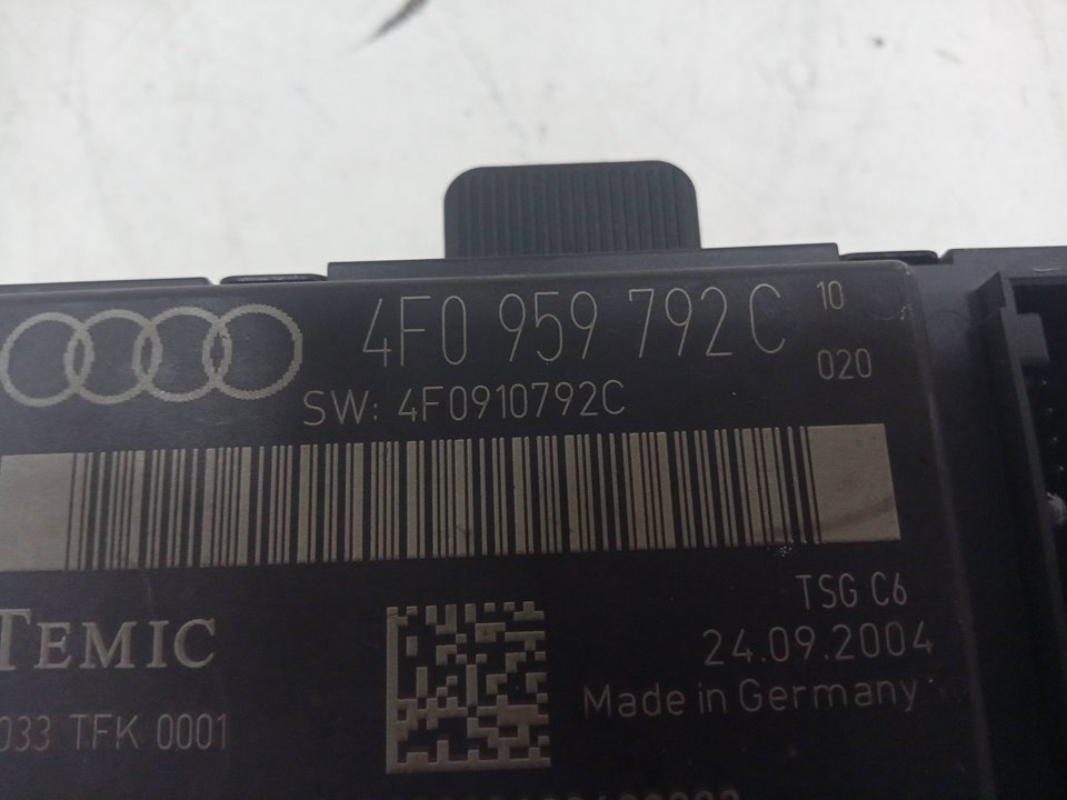 Modulo control puerta delantera derecha audi a6 3.0 tdi quattro