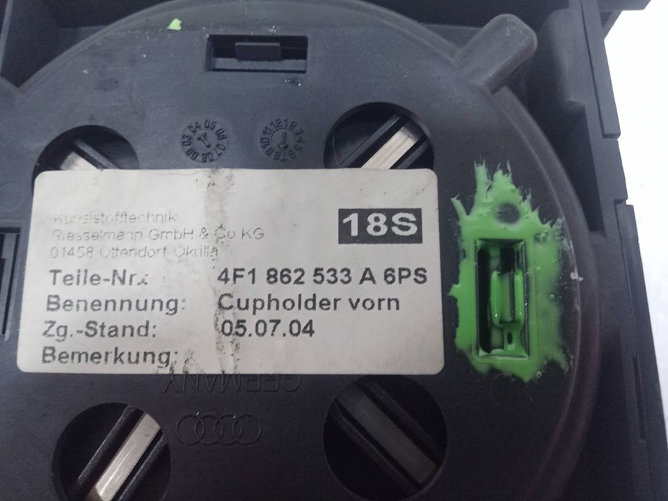 Portavasos delantera audi a6 3.0 tdi quattro