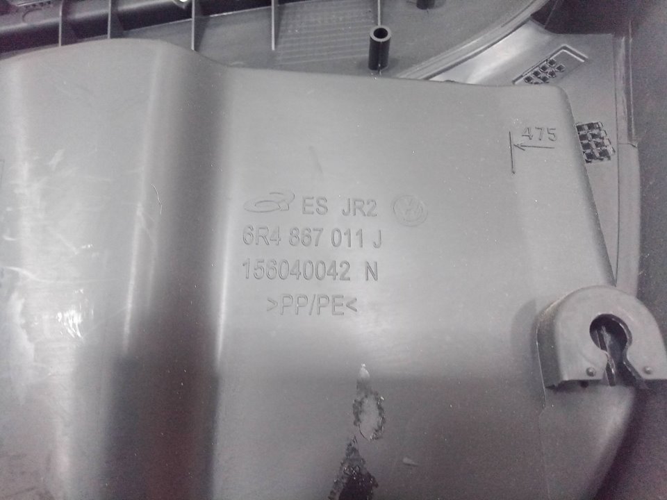 Guarnecido puerta delantera izquierda volkswagen polo 1.4 (6r1)