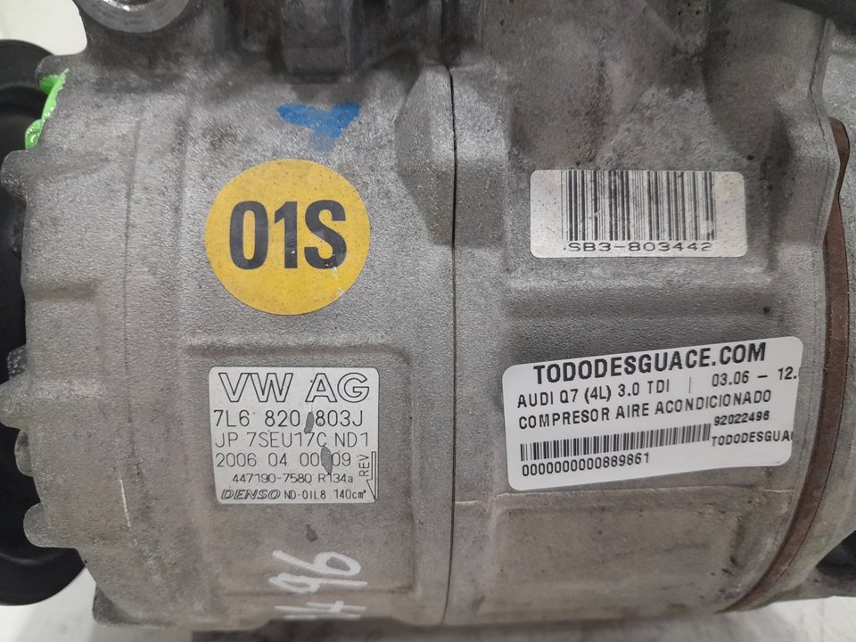 Compresor aire acondicionado audi q7 3.0 tdi quattro