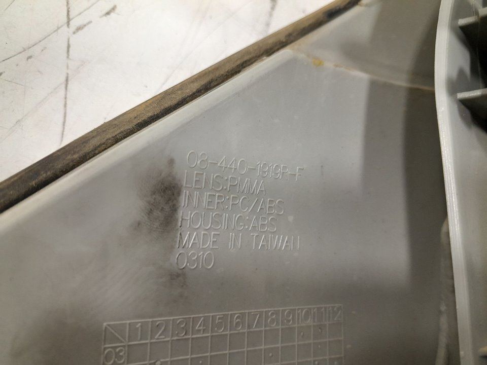 Piloto trasero derecho mercedes-benz clase s s 320 cdi (220.026 220.126)