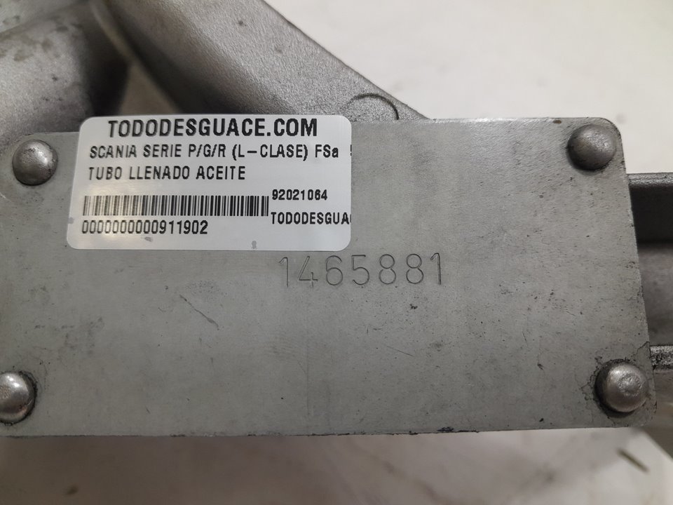 Tubo llenado aceite scania serie pgr (lclase) f