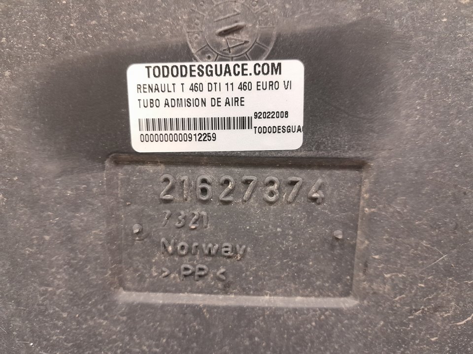 Tubo admision de aire renault t 460 dti 11 460 euro 