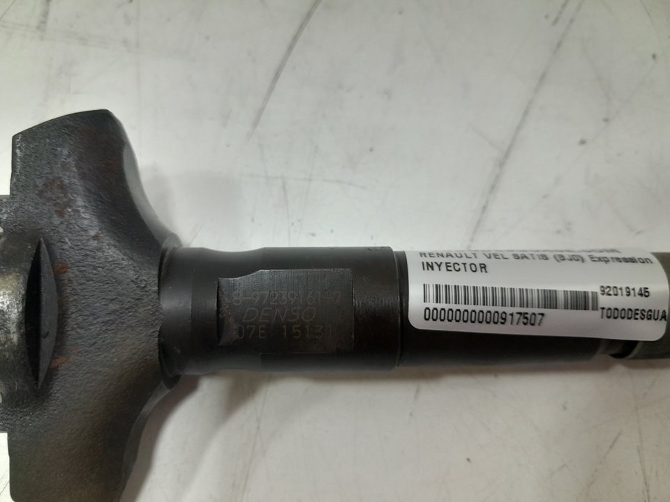 Inyector renault vel satis 3.0 dci (bj0j bj0n)