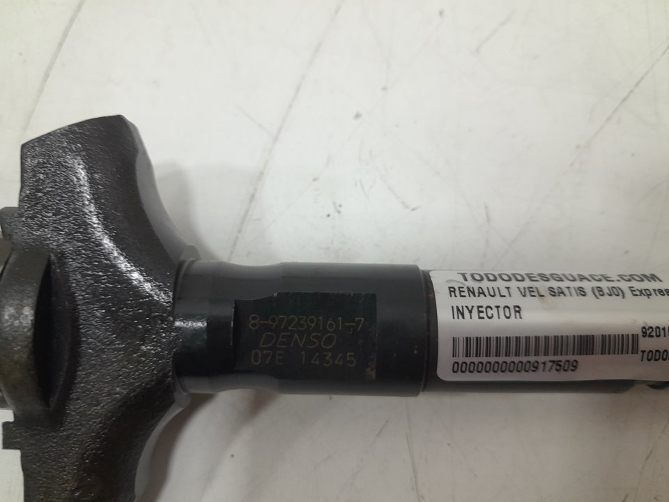 Inyector renault vel satis 3.0 dci (bj0j bj0n)