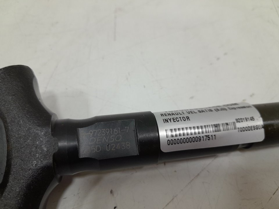 Inyector renault vel satis 3.0 dci (bj0j bj0n)