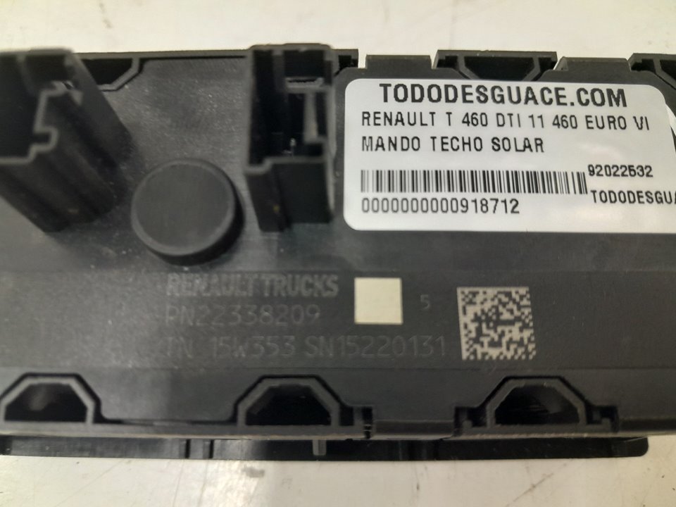 Mando techo solar renault t 460 dti 11 460 euro 