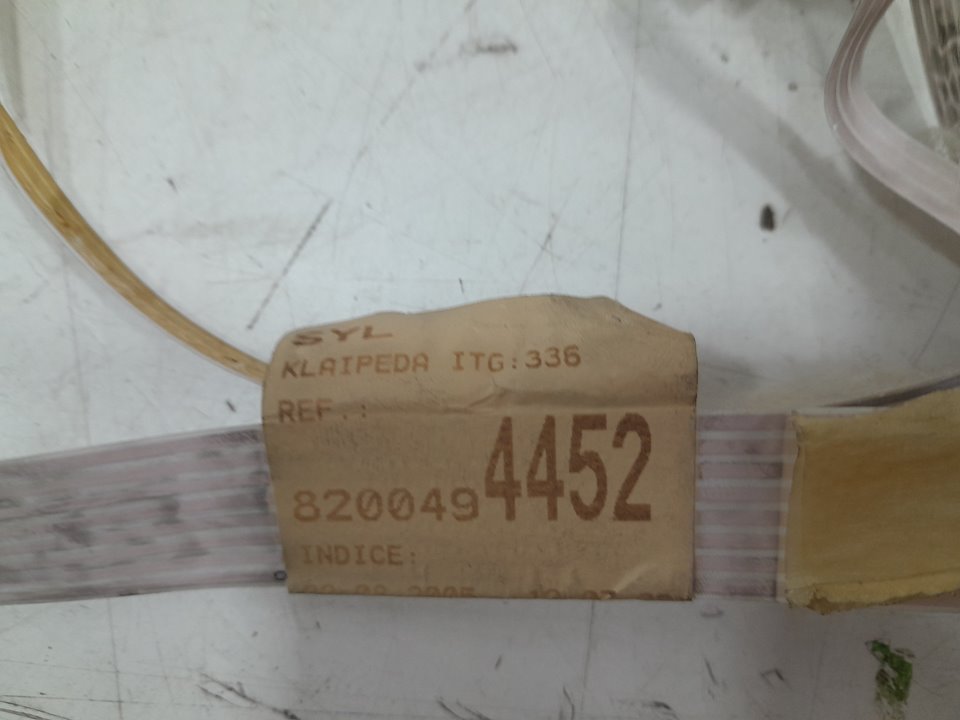 Cableado renault megane scenic (jm) 1.5