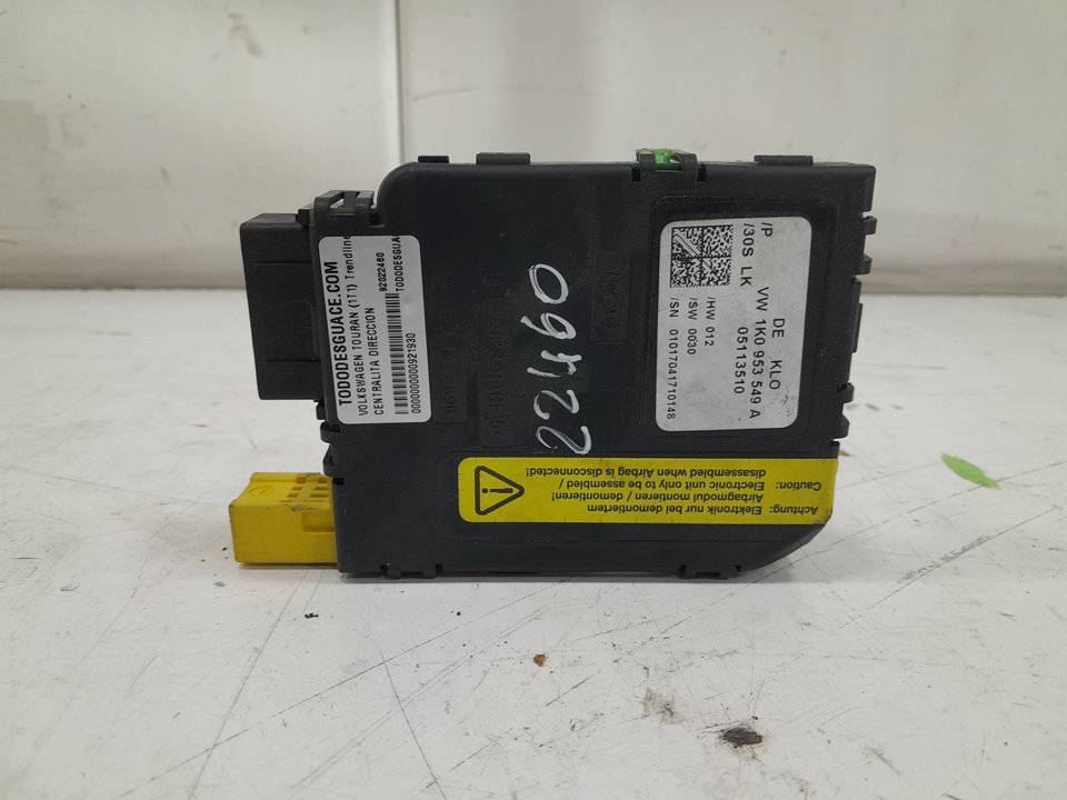 Centralita direccion volkswagen touran 1.9 tdi