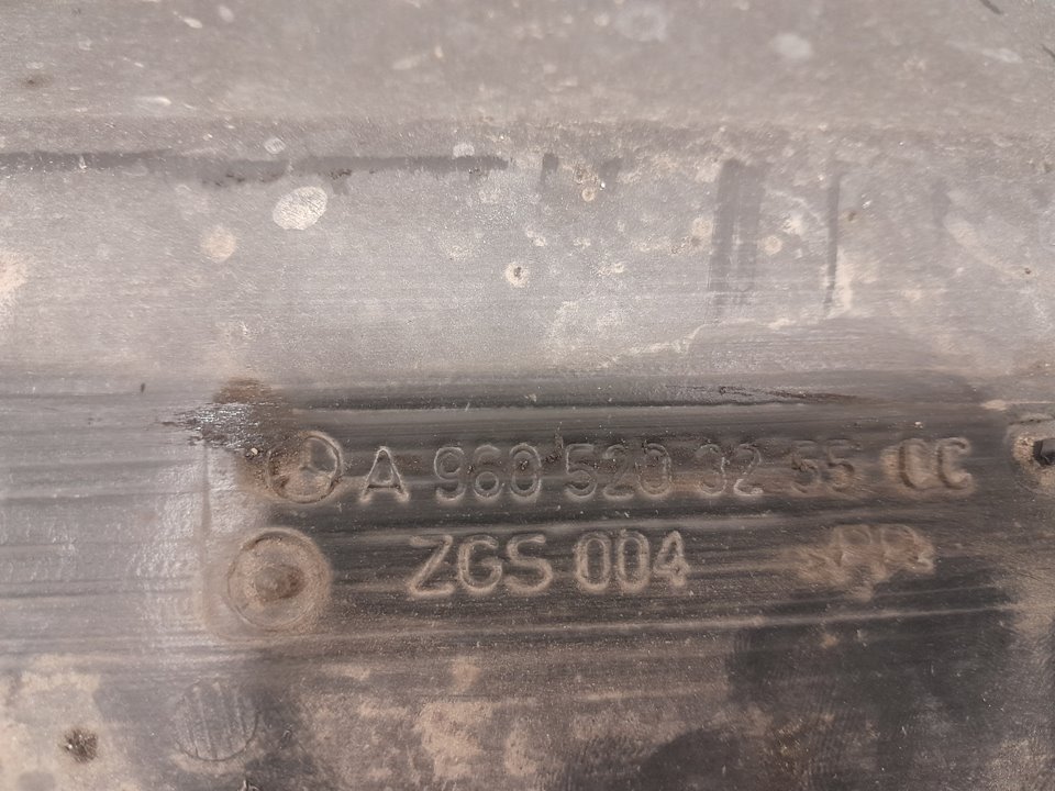 Cubierta motor mercedes actros bm 963.xxx 2a