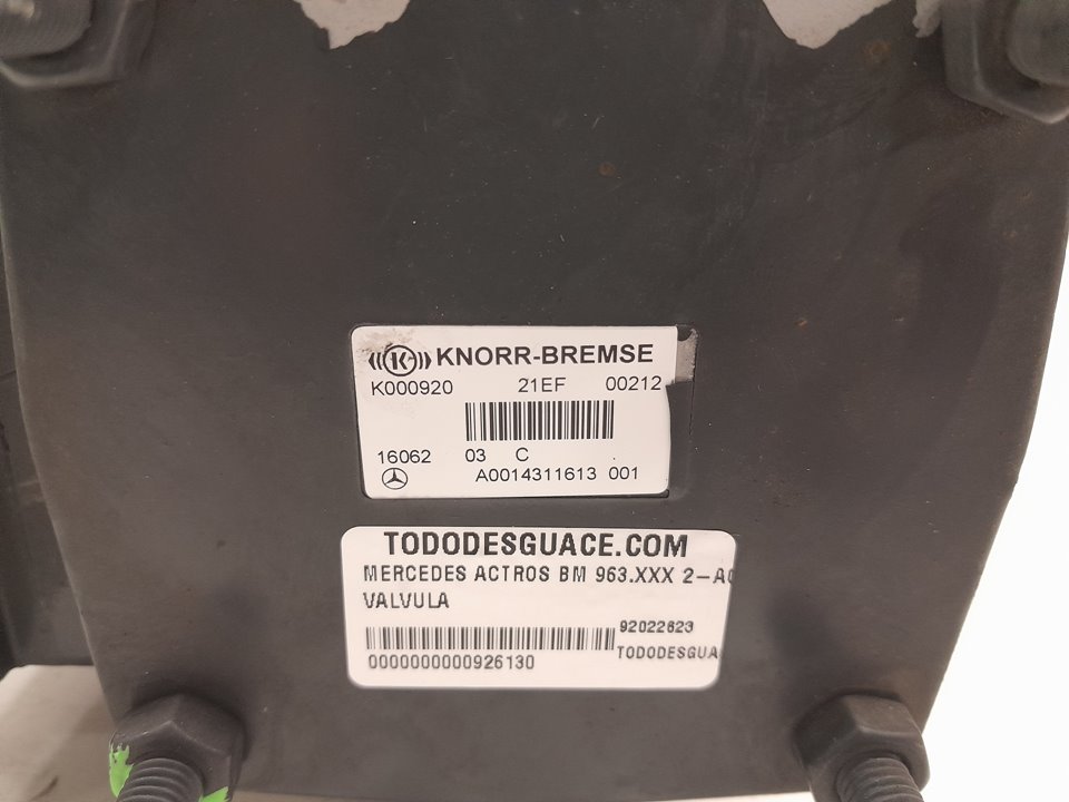 Valvula mercedes actros bm 963.xxx 2a