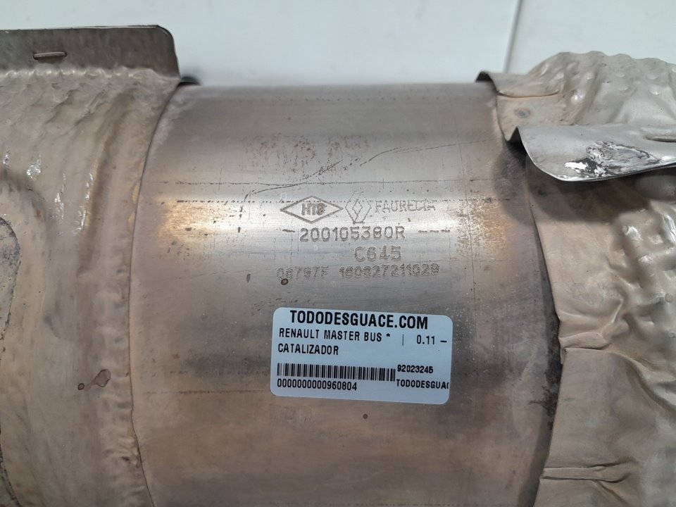 Catalizador renault master bus       0.1