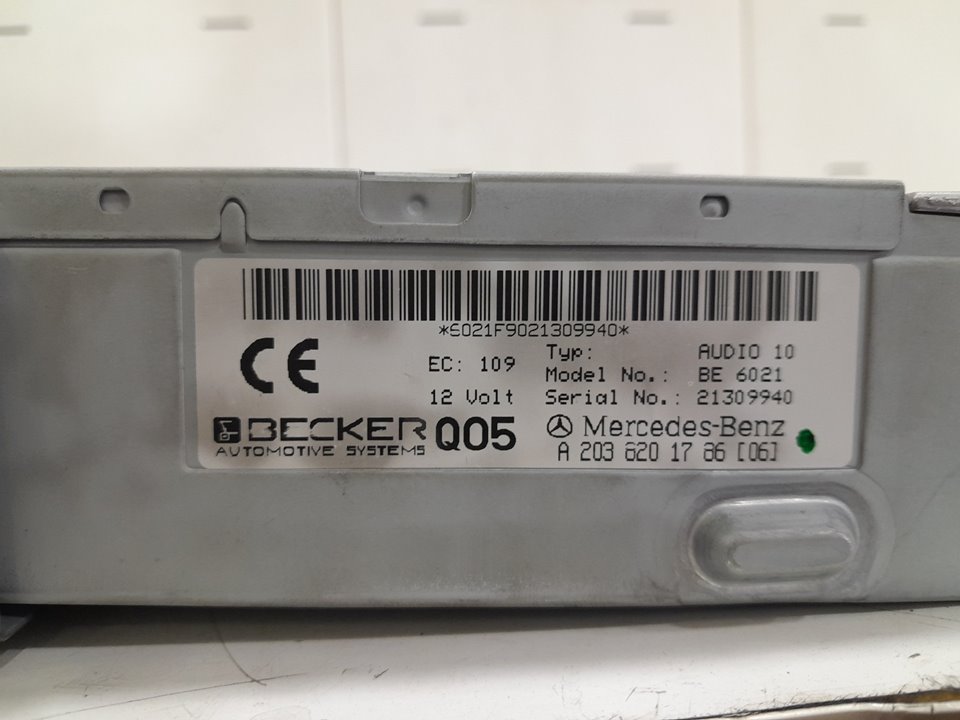 Sistema audio / radio cd mercedes-benz clase c t-model c 220 cdi (203.206)