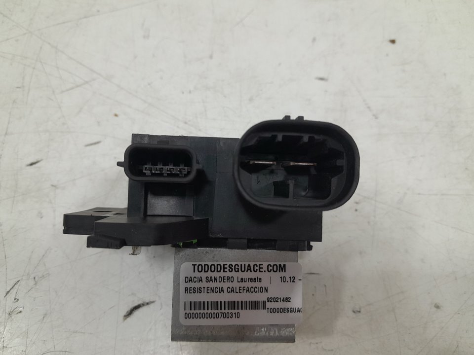 Resistencia calefaccion dacia sandero ii 1.5 dci