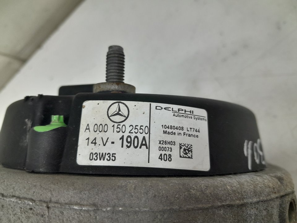 Alternador mercedes-benz clase c c 220 cdi (203.006)