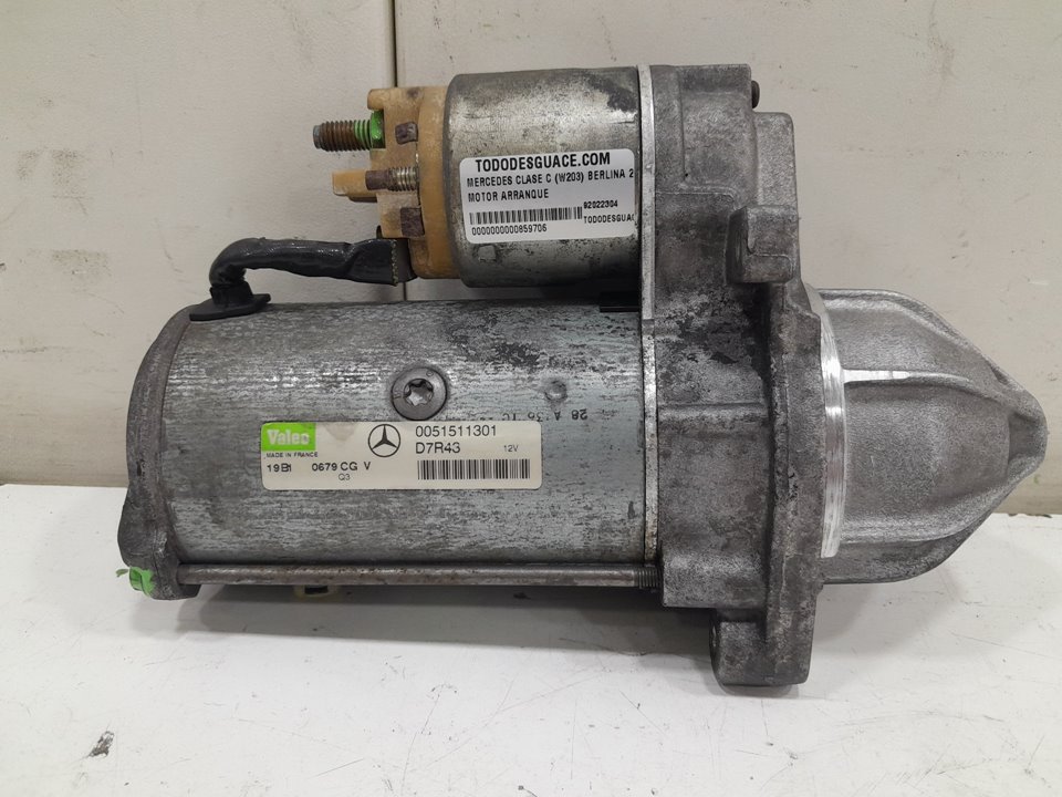 Motor arranque mercedes-benz clase c c 220 cdi (203.006)