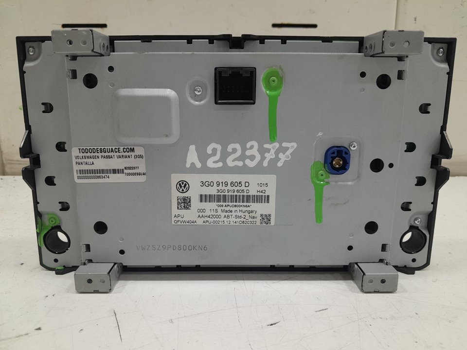 Pantalla volkswagen passat variant (3g5