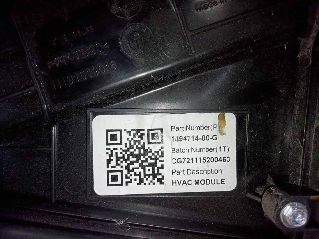 Mueble calefacion tesla model 3 bev long range a