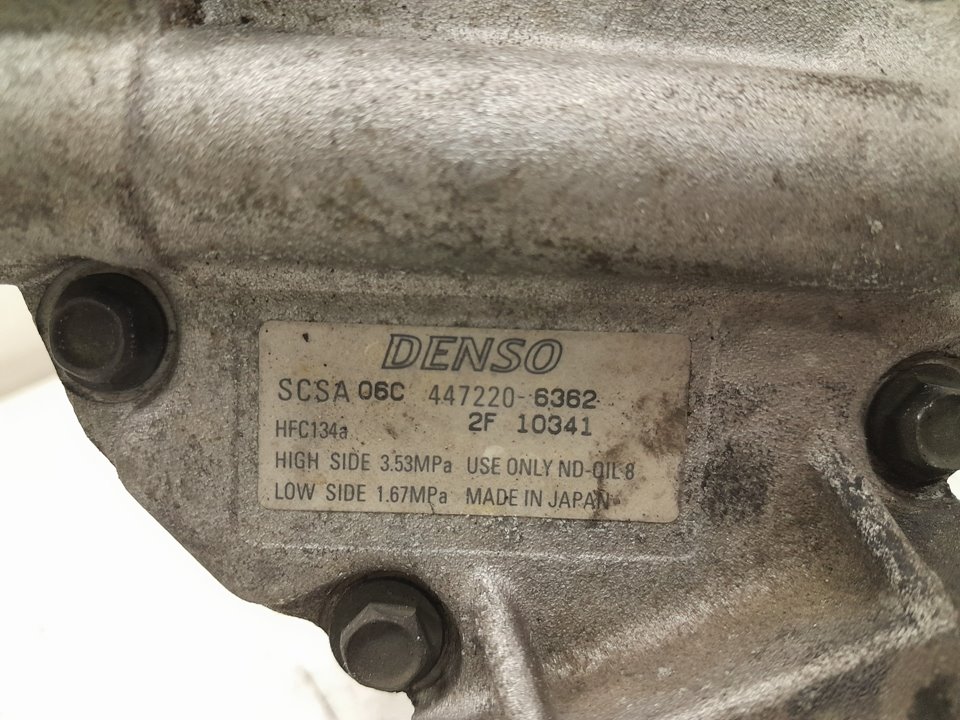 Compresor aire acondicionado toyota corolla 1.6 vvti (zze121_)