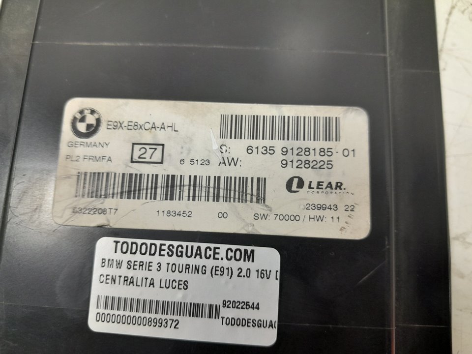 Centralita luces bmw 3 touring 320 d