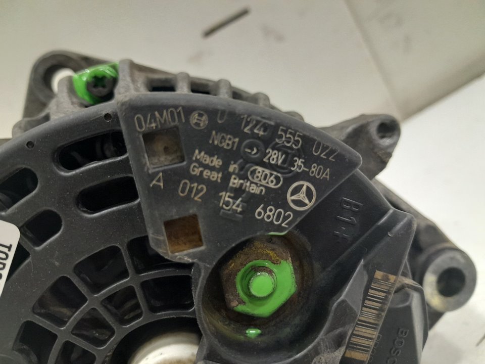 Alternador mercedes-benz mercedes atego 6-cil. 4x4 bm 97026 1328  (4x4)  om 906 la l (largo)      09.97 - ... no identificado