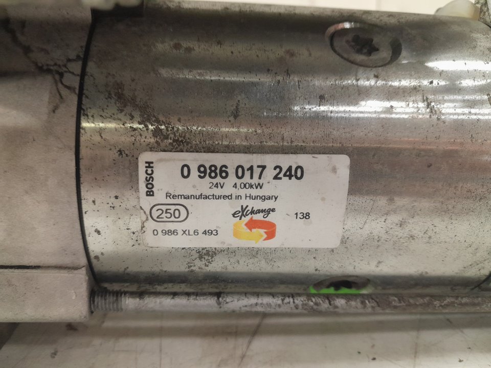 Motor arranque mercedes-benz mercedes atego 6-cil. 4x4 bm 97026 1328  (4x4)  om 906 la l (largo)      09.97 - ... no identificad