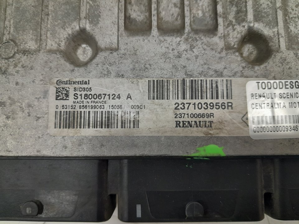 Centralita motor uce 1.5 dci