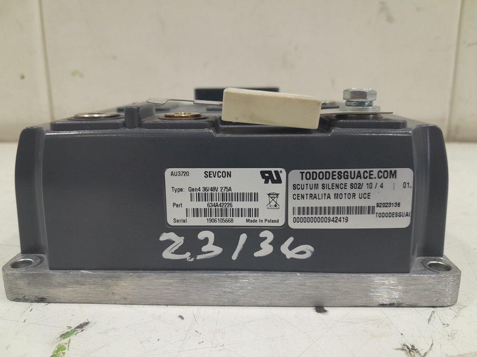 Centralita motor uce scutum silence s02 10  4    