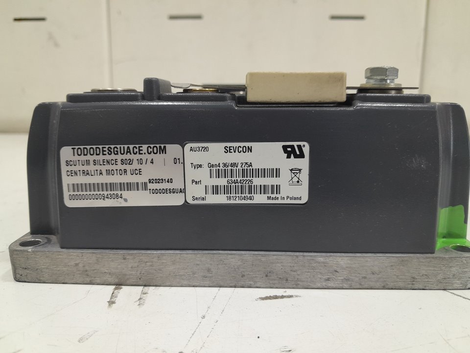 Centralita motor uce scutum silence s02 10  4    