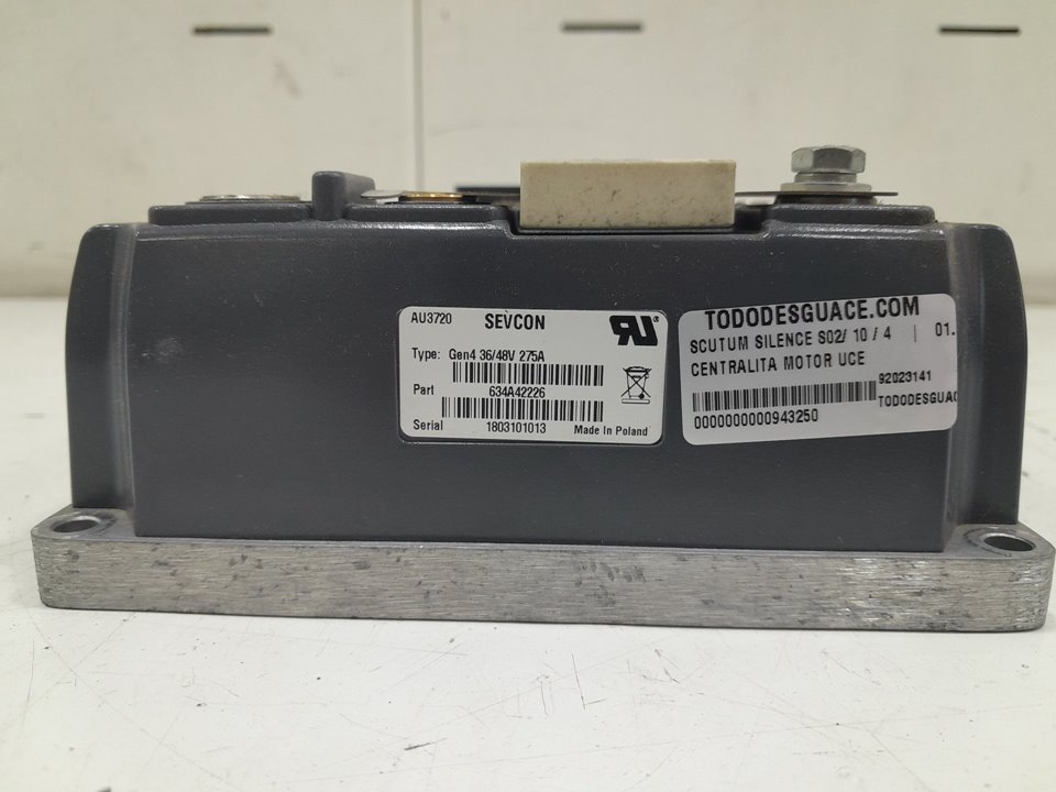 Centralita motor uce scutum silence s02 10  4    