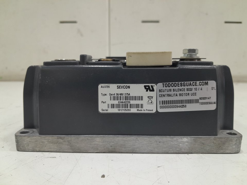 Centralita motor uce scutum silence s02 10  4    