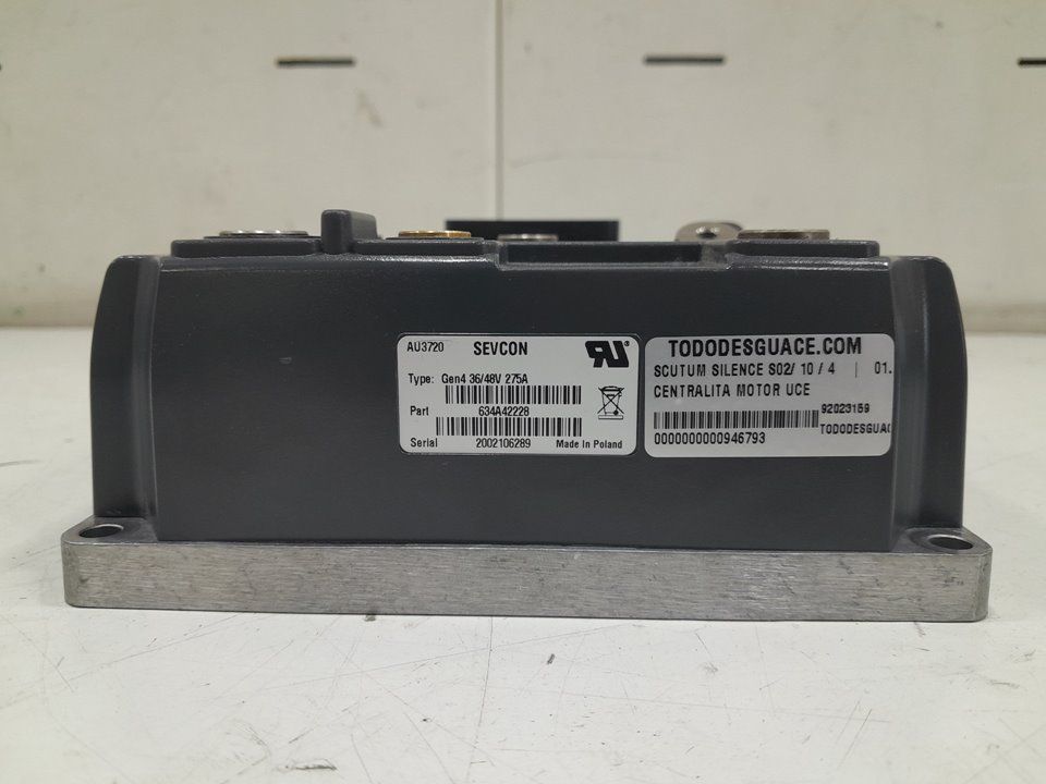 Centralita motor uce scutum silence s02 10  4    